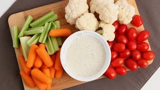 Homemade Ranch Dressing Recipe  Laura Vitale  Laura in the Kitchen Episode 906 [upl. by Ttegdirb]