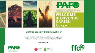 UNFCCC Capacity Building 10 [upl. by Eatnhoj]