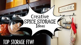 10 DIY Spice Storage ideas [upl. by Dnalhsa56]