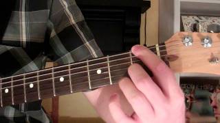 How To Play the Fmaj9 Chord On Guitar F major ninth 9th [upl. by Lindgren]