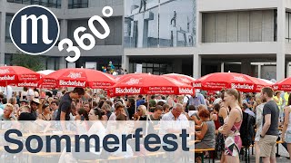 Das Sommerfest an der Uni Regensburg in 360° [upl. by Nwahser80]