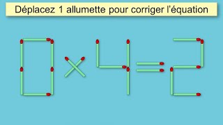 énigmes dallumettes 345 [upl. by Osi209]