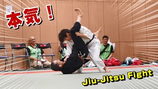 Aikido Shirakawa Ryuji VS Kitagawa Takahide Serious JiuJitsu Match Special exhibition [upl. by Prissy]