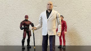 Marvel Legends Hawkeye Kingpin Disney Unboxing y Review en español [upl. by Leeth46]