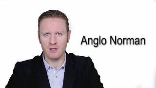 Anglo Norman  Meaning  Pronunciation  Word World  Audio Video Dictionary [upl. by Sundberg]