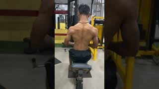 Back workout 💪⚡ hindiworkoutsongs youtubeshorts musclebuilding backgroundmusic bodybuilding [upl. by Shriner]