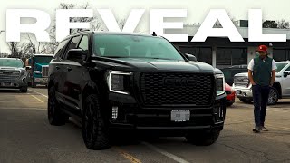 quotBEST IN THE BUSINESSquot  Johns Blacked Out 2022 GMC Yukon Denali [upl. by Aerbas]