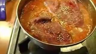 Video Ricetta Carne alla Pizzaiola Ricetta Napoletana Cucinando per Caso e per [upl. by Emanuela]