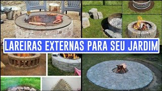 Lareira externa para seu jardim [upl. by Ahseal]