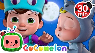 Halloween Finger Family  Cocomelon  Kids Cartoons amp Nursery Rhymes  Moonbug Kids [upl. by Hilda]