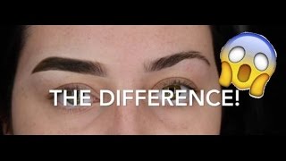 ARCHED TO STRAIGHT  EASY FULL STRAIGHT BROW TUTORIAL [upl. by Sylirama]