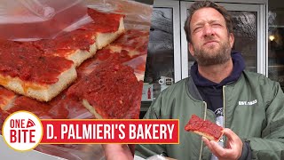 Barstool Pizza Review  D Palmieris Bakery Johnston RI [upl. by Eigroeg]