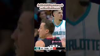 Lamelo Ball all 3 pointers made vs Heat NBA Preseasonnba nbahighlights shorts lameloball [upl. by Ahsietal]