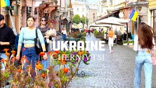 Ukraines Hidden Gem 🇺🇦 Chernivtsi  How do they live in UkraineO Kobylyanskaya street [upl. by Anelaj942]