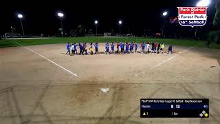 Pharaohs vs 45s  7172024  Park District of Forest Park Mens Major League 16quot Softball [upl. by Akeme]