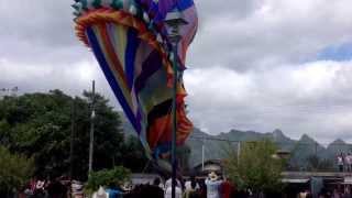 Concurso de globos de papel de china Zongozotla [upl. by Arakawa]