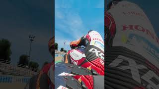 scary sharp turn motogp motogplive racing [upl. by Hgielrebmik772]