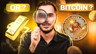 OR VS BITCOIN  Quel est le MEILLEUR INVESTISSEMENT [upl. by Rimat643]