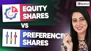 Difference between Equity amp Preference Shares  Equity vs Preference Shares [upl. by Adym]