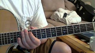 how to play why I am by dmb [upl. by Taran]