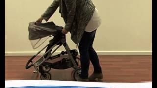 Steelcraft Spree Stroller How To Fold and Unfold step by step instructions [upl. by Judas]