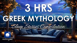 Bedtime Sleep Stories  💙 3 HRS Olympian Goddesses Greek Mythology Stories Compilation 🔥 Greek Gods [upl. by Lolanthe]