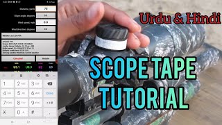 Scope Range Tape Tutorial complete video Urdu amp Hindi language [upl. by Iphagenia151]