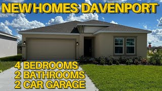 4 Bedrooms New Construction House Tour in Davenport Florida [upl. by Adnilra]