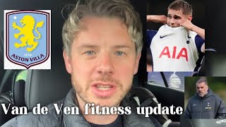 Revealed When Tottenham boss Ange Postecoglou thinks Micky Van de Ven will return [upl. by Martino]