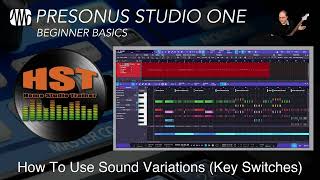 How To Use Sound Variations  PreSonus Studio One Beginner Training  Home Studio Trainer [upl. by Merta]