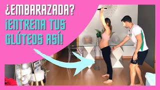 Ejercicios para EMBARAZADA 🤰 SEGUNDO TRIMESTRE en Casa 🏠 para PIERNAS Y GLÚTEOS en los 4 meses 💪 [upl. by Lynnea272]