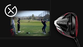 TAYLORMADE STEALTH DRIVER FITTING WITH TROTTIE [upl. by Trepur182]