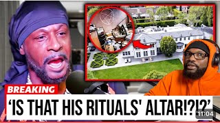 Katt Williams REACTS To FEDS Finding Secret Room In Diddy’s Miami House [upl. by Nomzzaj]