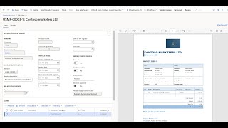 Accounts payable recurring invoice in Dynamics 365 Finance [upl. by Awram]