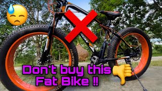 Don’t buy this Fat Bike in 2023  Appgrow Fatbike review after usage [upl. by Ecnesse]