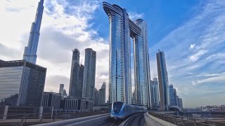 Dubai Metro Ride to Expo 2020 Dubai  UAE 🇦🇪 [upl. by Raseta504]