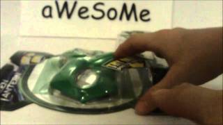 Green Lantern Movie Mask and Power Ring Unboxing [upl. by Adah225]