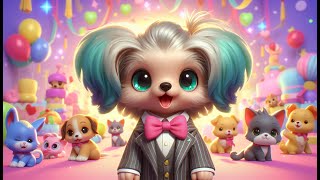 LULU DOGUINHO ELEGANTE MÚSICA INFANTIL MÚSICA PARA CRIANÇAS baby happy [upl. by Ydda]