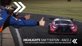 HIGHLIGHTS  British GT  Snetterton Race 2 [upl. by Enrica]