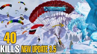 Sharp Aqous R2 New Update 35 Icemire Frontier For Pubg 2024 🤩  40 Kills Rush Gameplay [upl. by Ewolram]