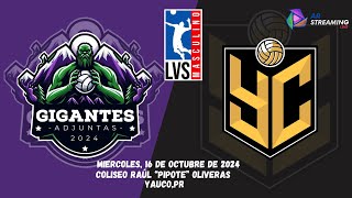 🎥 Adjuntas 🆚 Yauco  Liga Volleyball Superior Masculino Puerto Rico 2024 🏐volleyballsuperior [upl. by Ynnaffit]