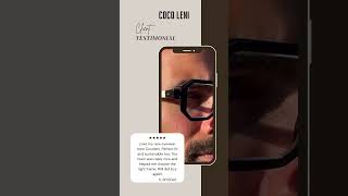 Client Testimonial Coco Leni Eyewear [upl. by Ettennan]