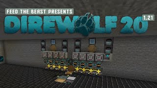 Resource Processing  Direwolf20 121 Ep 39 [upl. by Gulgee79]