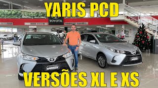 Toyota Yaris PCD 2024  Versões XL e XS [upl. by Kerwinn]