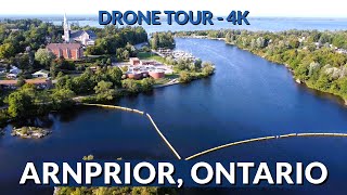 Drone Tour Arnprior Ontario  Highlights [upl. by Calise784]