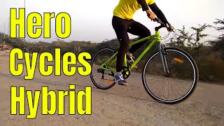 Best Hybrid Gear Cycle Under Rupees 15000 in India  Hero Octane Zephyr 7 Speed Full Detailed Review [upl. by Eelyme]