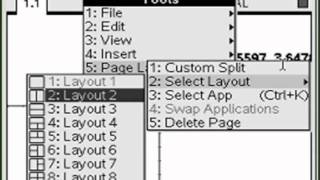 TINspire MiniTutorials Creating a Distance Formula Template [upl. by Howie450]