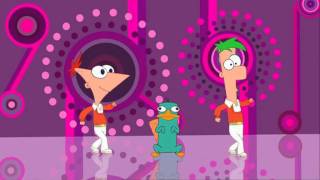 Phineas and Ferb Across the 2nd Dimension Everythings Better With Perry Music Video [upl. by Airdnaed]