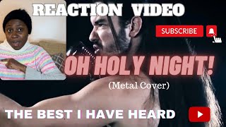 THE BEST I HAVE HEARD SO FAR🥹DAN VASCOH HOLY NIGHTREACTION VIDEOdanvasc metalsinger [upl. by Ynetsed]