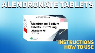 Alendronate tablets how to use Mechanism of action Uses Dosage Side Effects [upl. by Georgie818]